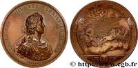 FRANKREICH Médaille, Présence assidue du roi aux conseils, re LOUIS XIV LE GRAND ou LE ROI SOLEIL Monnaie de Paris (1661)/1973 (71,5mm, 181,11g, 12h) -