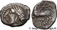 FRANKREICH Denier KALETEDOY, au delta renversé GALLIEN - BELGICA - LINGONES (Region die Langres) c. 80-50 AC. (12,5mm, 1,95g, 9h) -