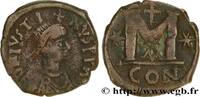 THE EMPIRE FROM ANASTASIUS TO MAURICE TIBERIUS (49 Follis JUSTINUS I Constantinople 518-522 (30mm, 17,45g, 6h) -