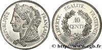 FRANKREICH Concours de 10 centimes, essai en étain par Gayrar ZWEITE FRANZOSISCHE REPUBLIK Paris 1848 (30mm, 8,18g, 6h) -