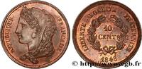 FRANKREICH Concours de 10 centimes, essai en cuivre par Gayra ZWEITE FRANZOSISCHE REPUBLIK Paris 1848 (30mm, 10,38g, 6h) -
