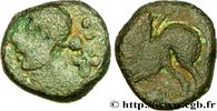 FRANKREICH Bronze ATISIOS REMOS, classe II GALLIEN - BELGICA - REMI (Region die Reims) Reims (51) Ier siècle avant J.-C. (16,5mm, 5,58g, 9h) -