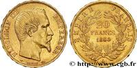 FRANKREICH 20 francs or Napoléon III, tête nue ZWEITES KAISERREICH Paris 1860 (21mm, 6,44g, 6h) -