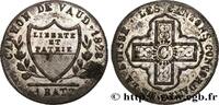 SCHWEIZ - KANTON WAADT 1 Batzen SCHWEIZ - KANTON WAADT Lausanne 1828 (25mm, 2,61g, 6h) -