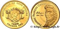 ELFENBEINKÜSTE 1500 Francs CFA Proof Frédéric Chopin ELFENBEINKÜSTE 2007 (11mm, 1g, 12h) -