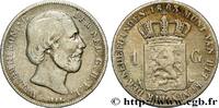 NIEDERLANDE 1 Gulden Guillaume III NIEDERLANDE Utrecht 1863 (28mm, 9,72g, 6h) -