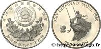 SÜKOREA 5000 Won Proof XXIV olympiade Séoul 1988 fillettes SÜKOREA 1987 (32mm, 16,76g, 12h) -
