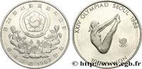 SÜKOREA 10000 Won BE XXIV olympiade Séoul 1988 plongeuse SÜKOREA 1987 (40mm, 33,62g, 12h) -