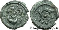 FRANKREICH Potin au sanglier, au torque et aux globules GALLIEN - BELGICA - SUESSIONES (Region die Soissons) c. 60-30 AC. (17,5mm, 3,12g, 9h) -