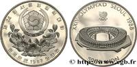 SÜKOREA 5000 Won Proof XXIV olympiade Séoul 1988 stade Oly SÜKOREA 1987 (32mm, 16,81g, 12h) -