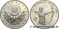 SÜKOREA 10000 Won Proof - XXIV olympiade Séoul 1988 tir à SÜKOREA 1987 (40mm, 33,50g, 12h) -