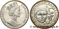 GIBRALTAR 1 Crown Proof 25e Jeux Olympique de Barcelone : El GIBRALTAR 1991 (38,80mm, 28,28g, 12h) -