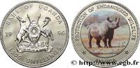 UGANDA 1000 Shillings Proof Rhinocéros UGANDA 1996 (38mm, 28,29g, 12h) -