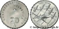 SCHWEIZ 20 francs - 50 ans de la patrouille Suisse SCHWEIZ Berne 2014 (33mm, 20g, 12h) -