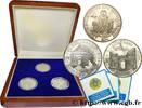 KASACHSTAN Coffret 3 x 500 Tenge Proof KASACHSTAN 2002/2004 (38,6mm, g, 12h) -