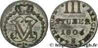 DEUTSCHLAND - BERG 3 Stuber monogramme de Maximilien IV Joseph DEUTSCHLAND - BERG Düsseldorf 1806 (20mm, 1,87g, 6h) -