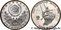 SÜKOREA 5000 Won Proof XXIV olympiade Séoul 1988 fillettes SÜKOREA 1987 (32mm, 16,70g, 12h) -