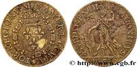 FRANKREICH HENRI III CHAMBRE DES COMPTES DU ROI 1577 (27mm, 4,26g, 6h) -