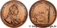 FRANKREICH Médaille, Fondation de Sarrelouis, copie LOUIS XIV LE GRAND ou LE ROI SOLEIL (1683) (62,5mm, 74,95g, 12h) -