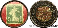 BRIEFMARKENKAPSELGELD Timbre 5 Centimes BRIEFMARKENKAPSELGELD Paris n.d. (32,5mm, 1,64g, h) -