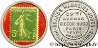 BRIEFMARKENKAPSELGELD Timbre 5 Centimes BRIEFMARKENKAPSELGELD Paris n.d. (32,5mm, 0,99g, h) -