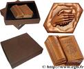 FRANKREICH Notariat français NOTAIRES DU XIXe SIECLE Ateliers du prisme 1983 (83mm, 833,89g, 12h) -