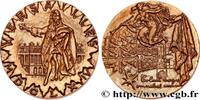 FRANKREICH Médaille, Château de Versailles LOUIS XIV LE GRAND OU LE ROI SOLEIL Monnaie de Paris 1984 (71,5mm, 201,86g, 12h) -