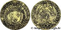 FRANKREICH HENRI III CHAMBRE DES COMPTES DU ROI 1576 (27mm, 3,89g, 6h) -
