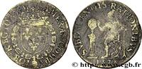 FRANKREICH HENRI III CHAMBRE DES COMPTES DU ROI 1578 (28mm, 4,61g, 6h) -