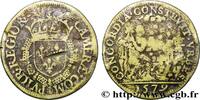 FRANKREICH HENRI III CHAMBRE DES COMPTES DU ROI 1579 (28mm, 4,14g, 6h) -