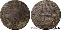 FRANKREICH HENRI III CHAMBRE DES COMPTES DU ROI 1582 (27,5mm, 5g, 6h) -