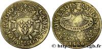 FRANKREICH Henri III CHAMBRE DES COMPTES DU ROI 1584 (28mm, 5,58g, 6h) -
