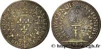 FRANKREICH HENRI III CHAMBRE DES COMPTES DU ROI 1586 (27,5mm, 4,40g, 6h) -