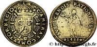 FRANKREICH HENRI III CHAMBRE DES COMPTES DU ROI 1588 (28,5mm, 4,18g, 12h) -