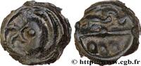 FRANKREICH Potin à l’esse et aux chevrons, stylisé GALLIEN - AULERCI EBUROVICES (Region die Évreux) Évreux (27) Ier siècle avant J.-C. (14mm, 2,22g, 3h) -