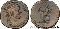 THE SEVERANS (193 AD to 235 AD) Sesterce SEPTIMIUS SEVERUS Rome 195 (31mm, 22,61g, 6h) -
