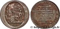 FRANKREICH Monneron de 5 sols au serment (An IV), 3e type REVOLUTION COINAGE Birmingham, Soho 1792 (39,5mm, 27,06g, 6h) -