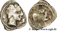 FRANKREICH Obole au cheval retourné GALLIEN - NEDENES (oppidum des Montlaures) 90-40 AC. (11mm, 0,41g, 6h) -