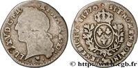 FRANKREICH Vingtième d'écu aux branches d’olivier, tête ceint LOUIS XV THE WELL-BELOVED Pau 1770 (19mm, 1,52g, 6h) -