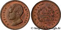 FRANKREICH Essai de 1 centime en bronze NAPOLEON II 1816 (18mm, 2,39g, 6h) -