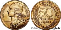 FRANKREICH Essai de 50 centimes Marianne FUNFTE FRANZOSISCHE REPUBLIK Paris 1962 (25mm, 7,01g, 6h) -
