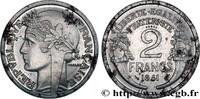 FRANKREICH Essai en fer de 2 francs Morlon, flan épais ETAT FRANÇAIS Paris 1941 (26,93mm, 5,10g, 6h) -
