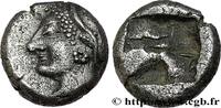 Classic 1 (480 BC to 400 BC) Trihémiobole ou 1 1/4 litra “type de Smyrne” MASSALIEN - MARSEILLES Marseille (13) c. 480 AC. (9mm, 1,27g, h) -