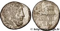 THE REPUBLIC (280 BC to 27 BC) Denier RUBRIA Rome 87 AC. (18mm, 3,85g, 3h) -