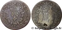 FRANKREICH Charles IX CHAMBRE DES COMPTES DU ROI 1571 (27,50mm, 4g, 6h) -