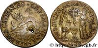 FRANKREICH Charles IX, Jeton astrologique CHAMBRE DES COMPTES DU ROI 1570 (27,50mm, 3,29g, 12h) -