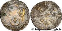 FRANKREICH Henri II CHAMBRE DES COMPTES DU ROI 1552 (28mm, 3,23g, 12h) -