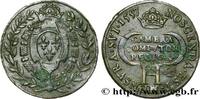 FRANKREICH HENRI II CHAMBRE DES COMPTES DU ROI 1557 (28mm, 3,75g, 3h) -