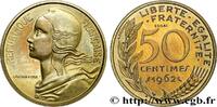 FRANKREICH Essai-piéfort de 50 centimes Marianne PIÉFORTS Paris 1962 (24,99mm, 13,34g, 12h) -