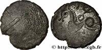 FRANKREICH Drachme aux lignes entremêlées, revers à l’aurige GALLIEN - MITTLEWEST, UNBEKANNT IIe - Ier siècles avant J.-C. (15,5mm, 2,59g, h) -